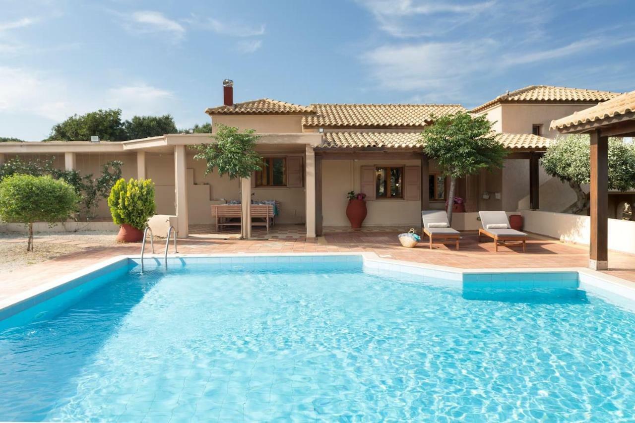 White Sand Villa. Spacious Villa With Prive Pool. Agia Pelagia Exteriér fotografie