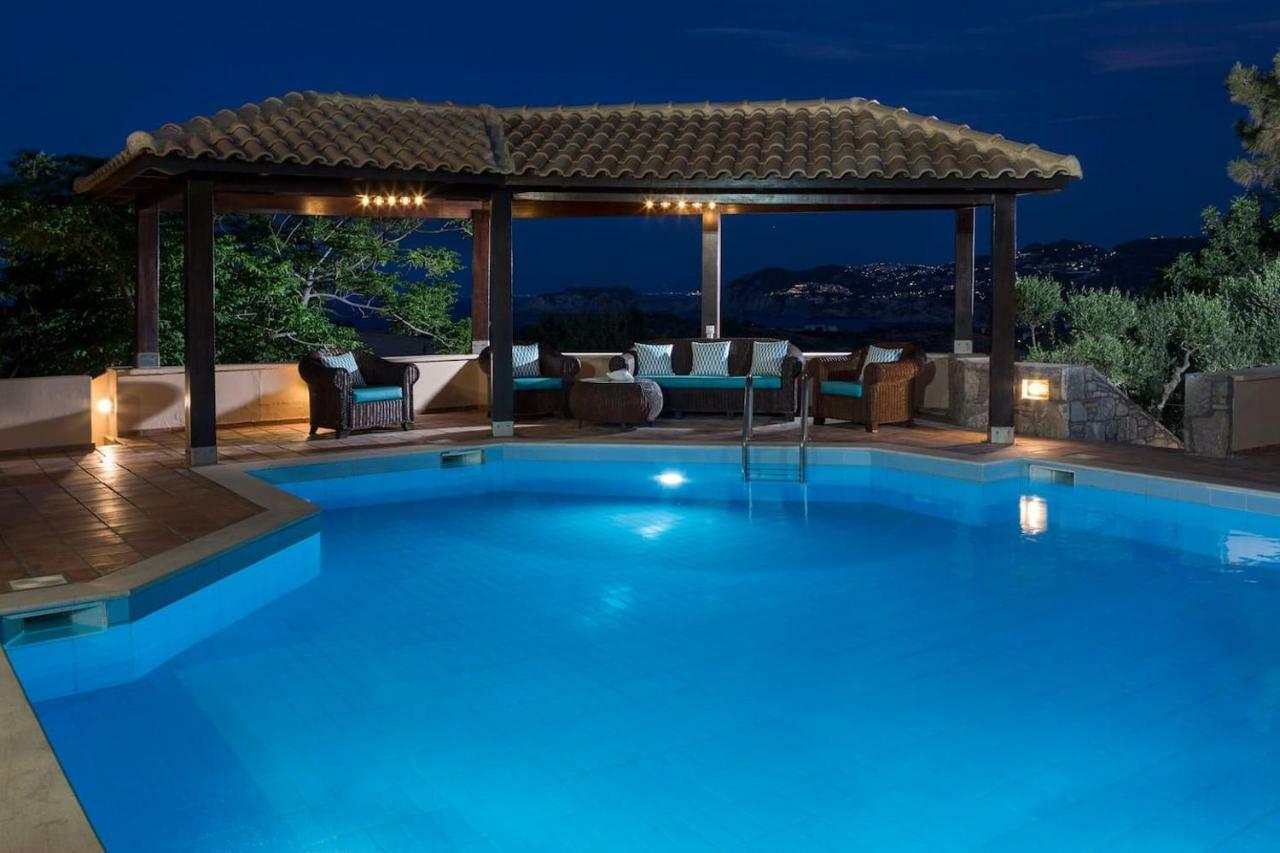 White Sand Villa. Spacious Villa With Prive Pool. Agia Pelagia Exteriér fotografie