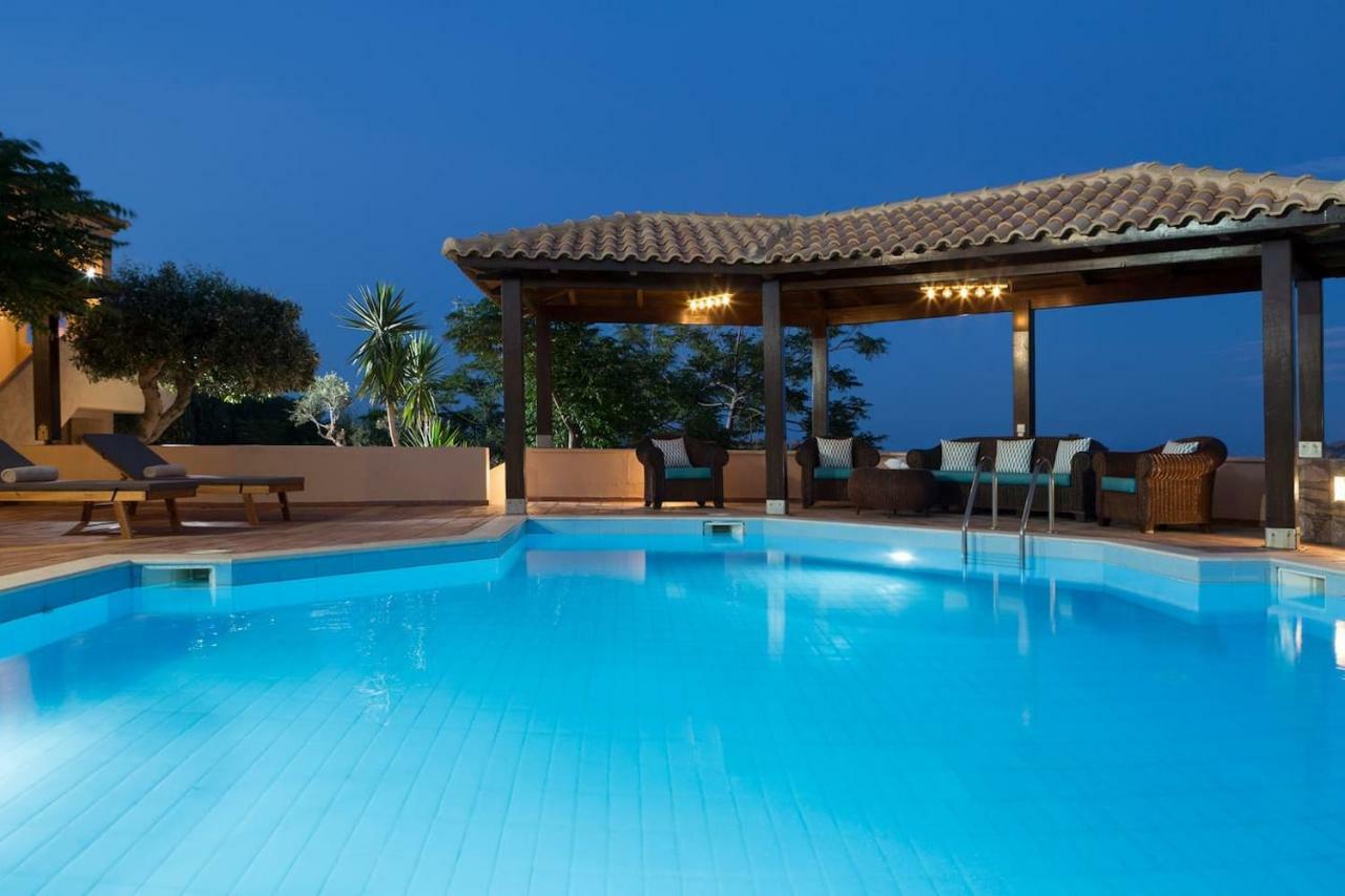White Sand Villa. Spacious Villa With Prive Pool. Agia Pelagia Exteriér fotografie