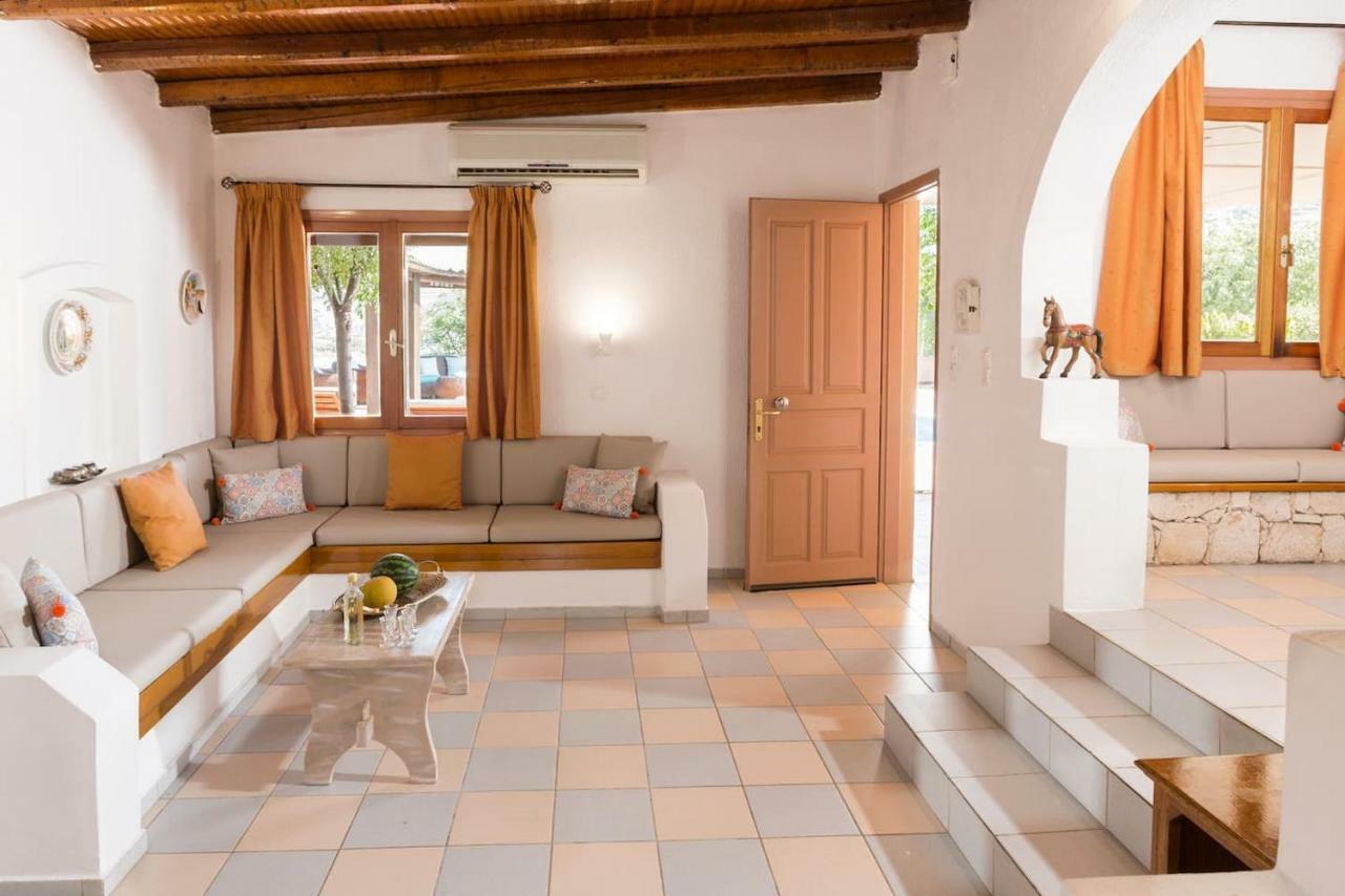White Sand Villa. Spacious Villa With Prive Pool. Agia Pelagia Exteriér fotografie