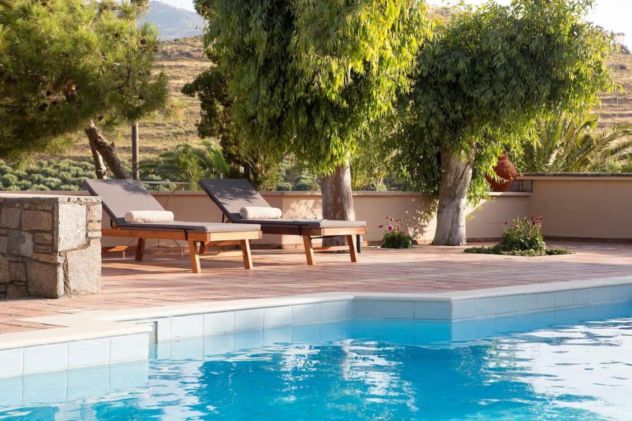 White Sand Villa. Spacious Villa With Prive Pool. Agia Pelagia Exteriér fotografie